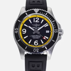 Breitling Superocean A17366 Series 42mm Black-Yellow-Rubber