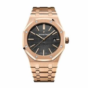 Audemars Piguet 15500 Rose Gold Replica Watch by ReplicaWatches Co - elegant design and luxury craftsmanship.