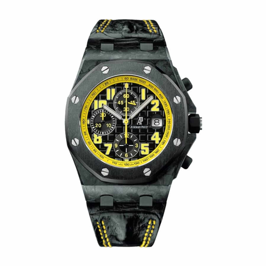 Audemars Piguet Bumblebee Replica Watch by ReplicaWatches Co - bold design with luxury craftsmanship.