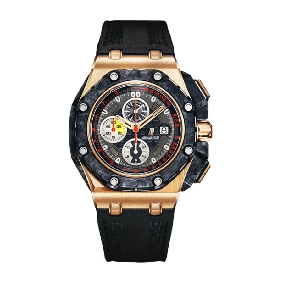 Audemars Piguet Grand Prix Replica Watch by ReplicaWatches Co - bold and luxurious design inspired by motorsport precision.