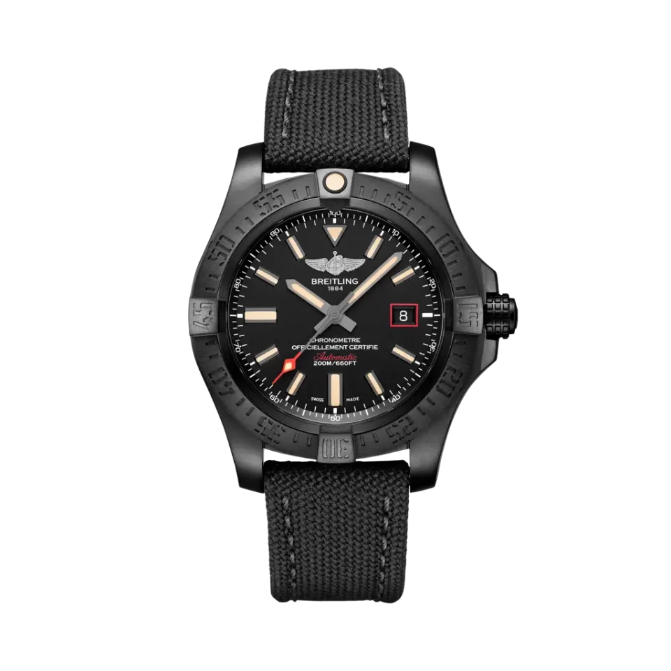 Breitling Avenger Blackbird 44mm Replica Watch from ReplicaWatches Co